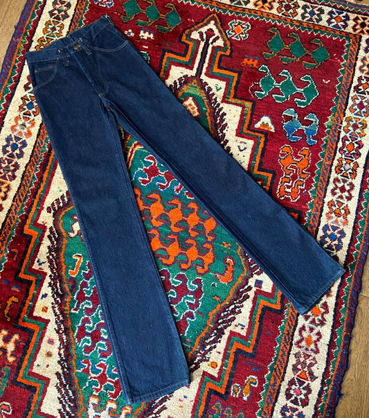 Vintage 1970s Wrangler Bluebell Jeans W26