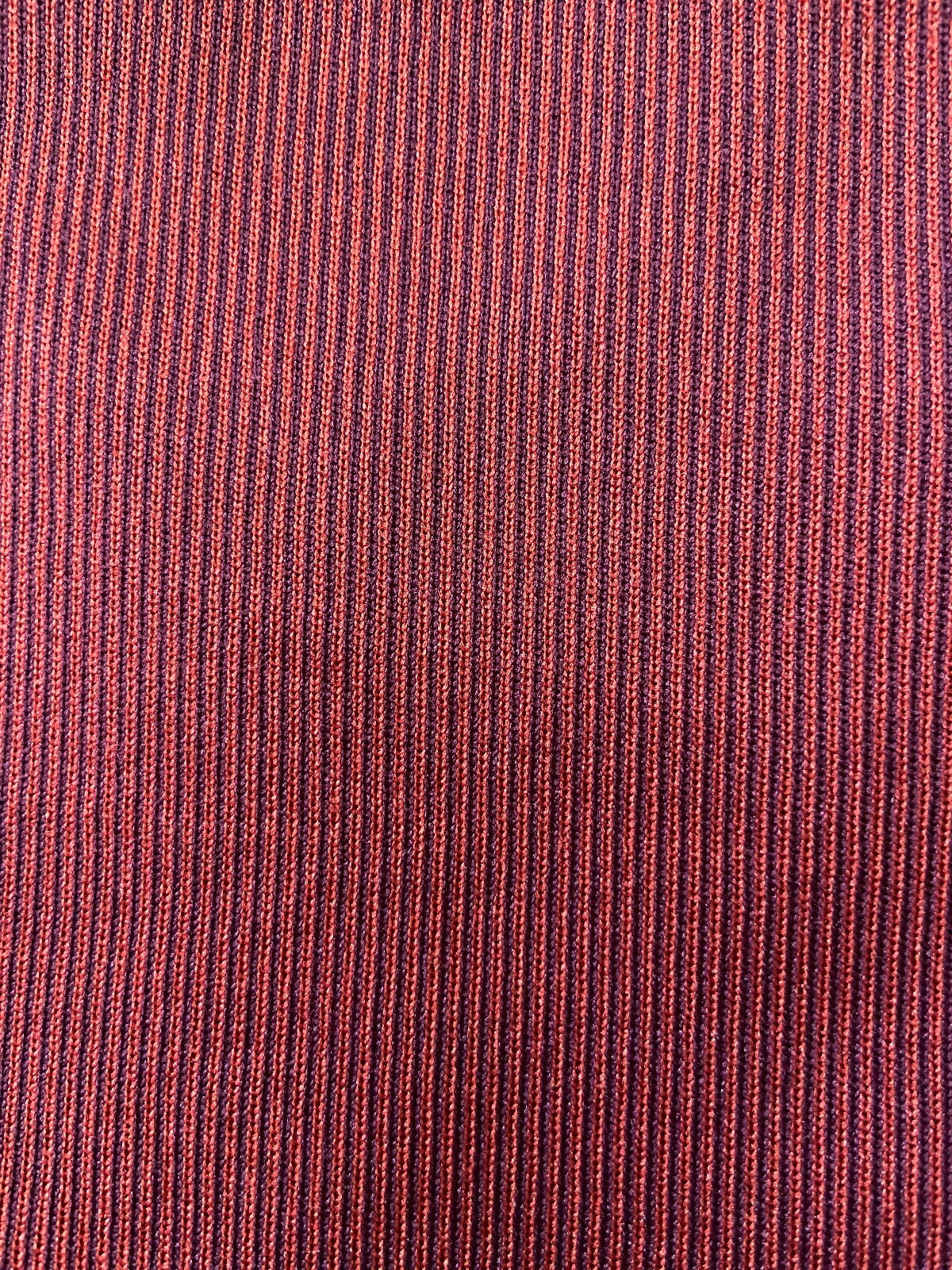 Vintage 1970s Burgundy Stripe Swim Shorts