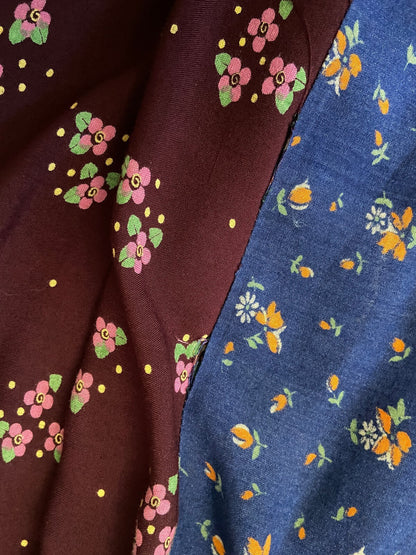 Vintage 1970s Sleeveless Afghan Dress