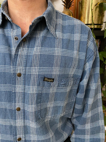 Vintage 90s Wrangler Western Shirt