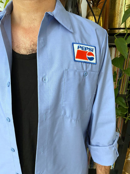 Vintage 90s Deadstock Pepsi Workers Shirt