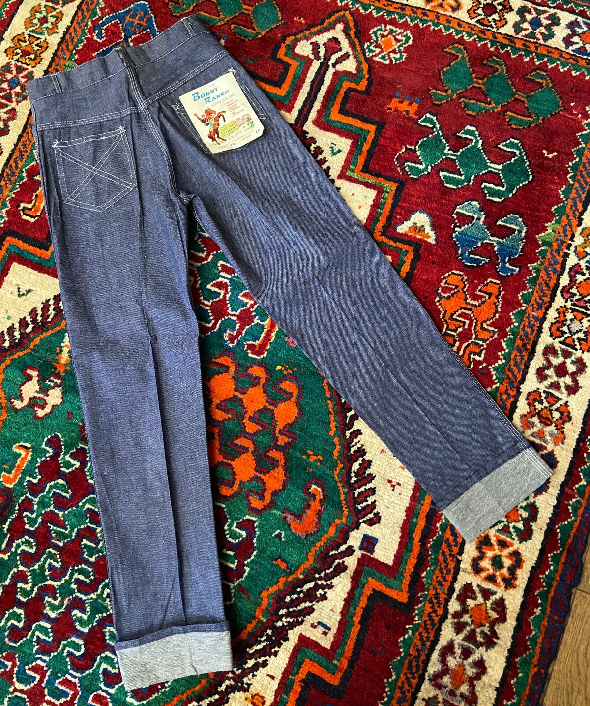 Vintage 1960s Bobby Ranch Jeans W29 / L29-31.5"
