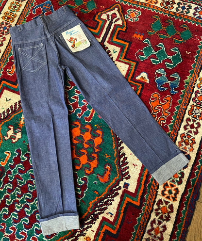 Vintage 1960s Bobby Ranch Jeans W29 / L29-31.5"