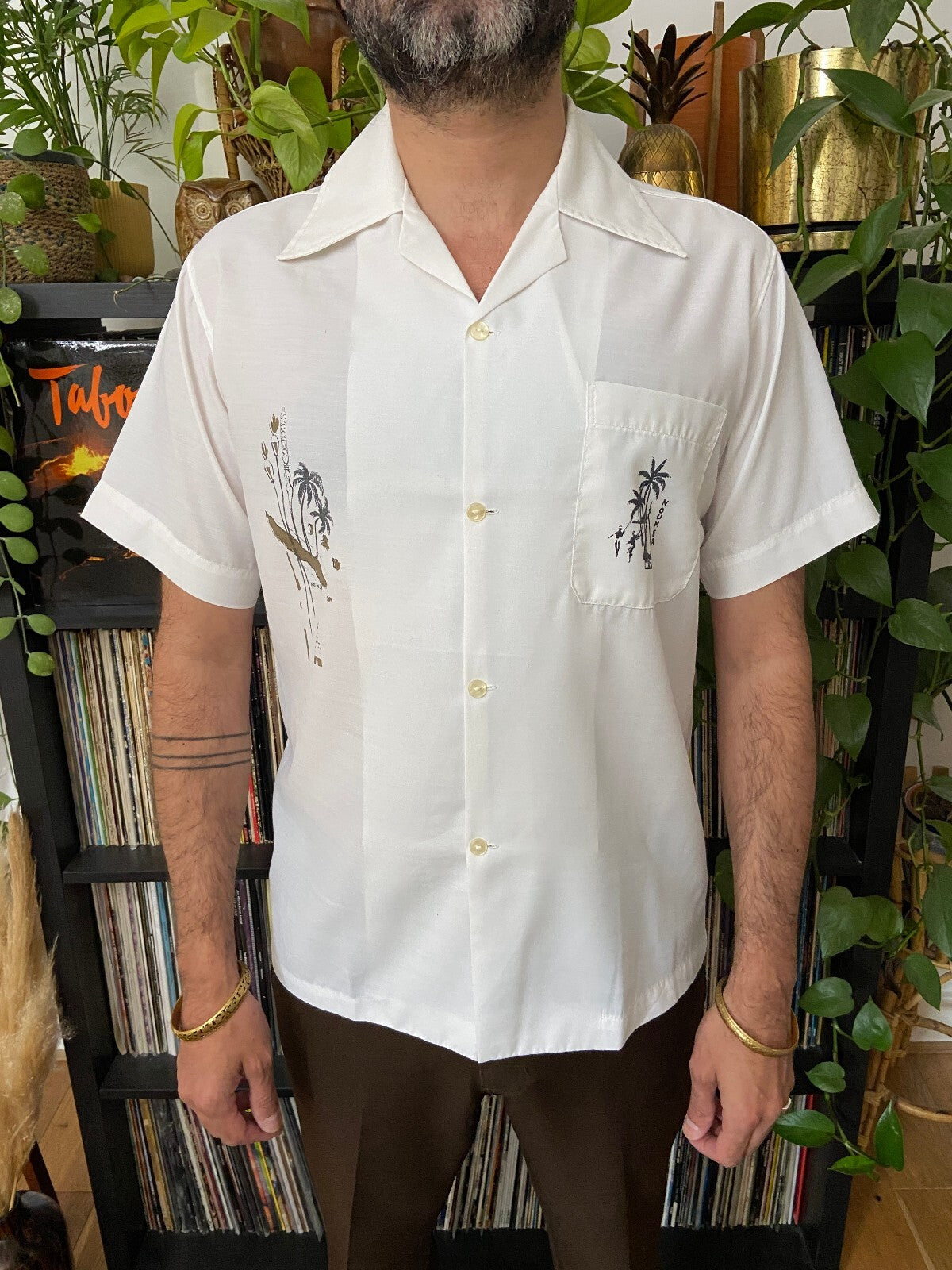 Vintage 1960s New Caledonia Tropical Shirt