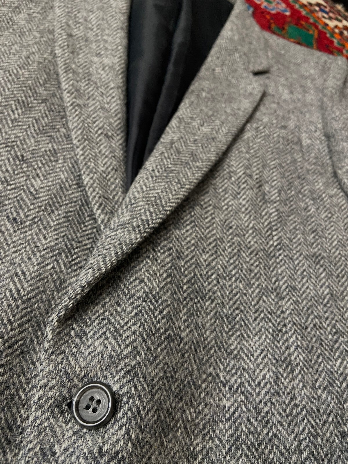 Vintage 1980s Burton Collection Tweed Blazer Jacket