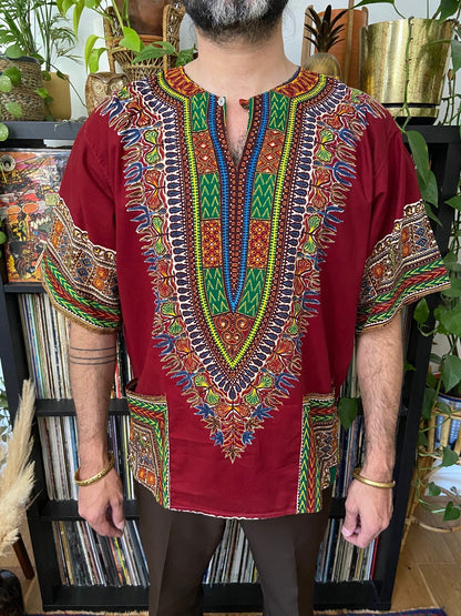 Vintage Dutch Java Print Dashiki