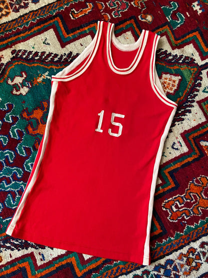 Vintage 1950s Basketball Vest