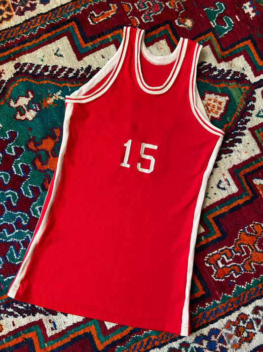 Vintage 1950s Basketball Vest