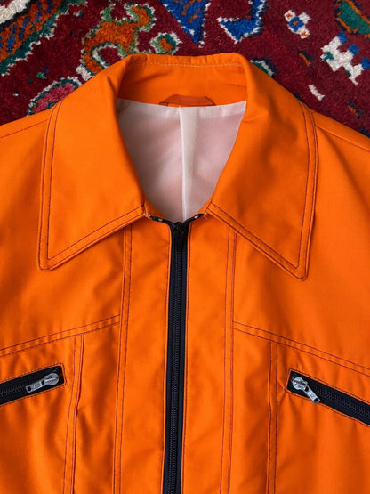 Vintage Orange 1977 DTSB Sports Jacket