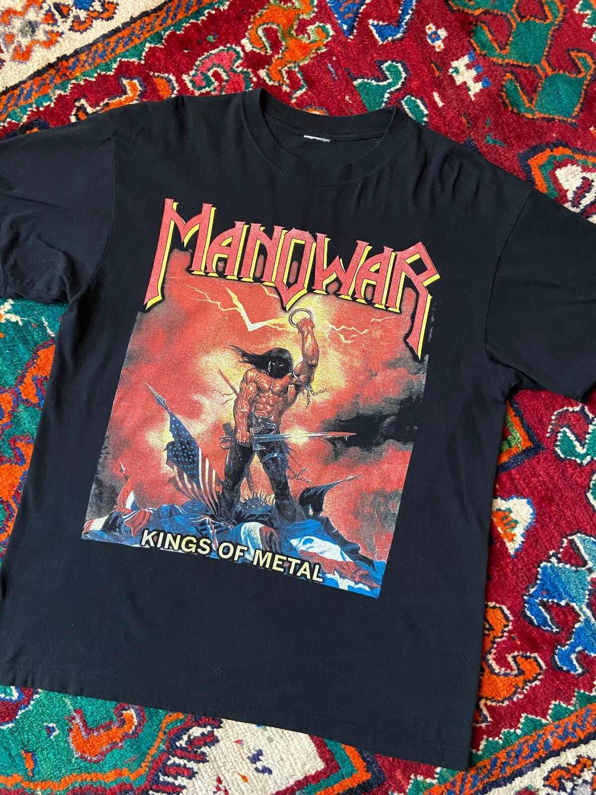 Vintage Manowar Kings Of Metal T-Shirt