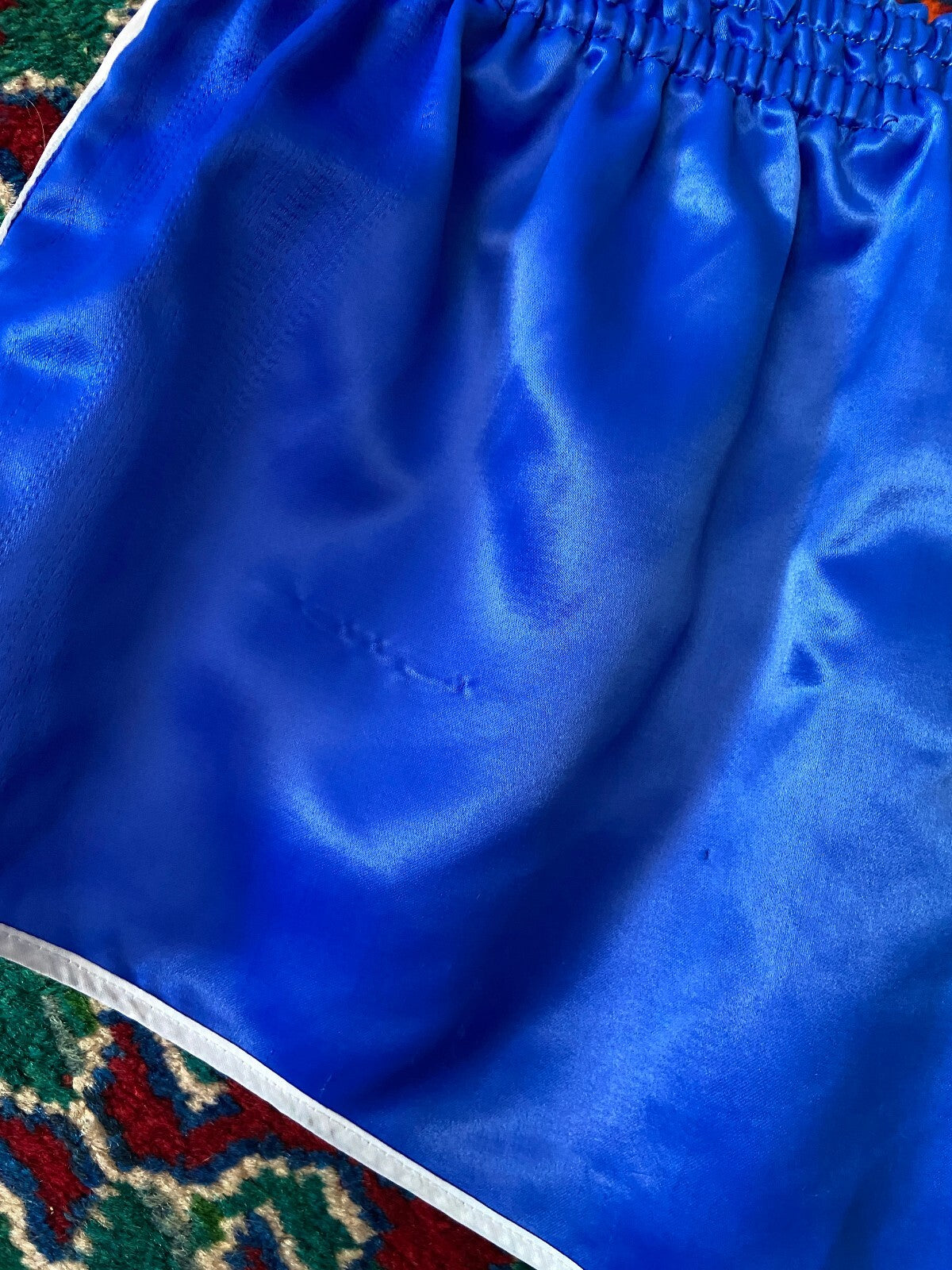 Vintage 1980s Blue Adidas Sprinter Shorts