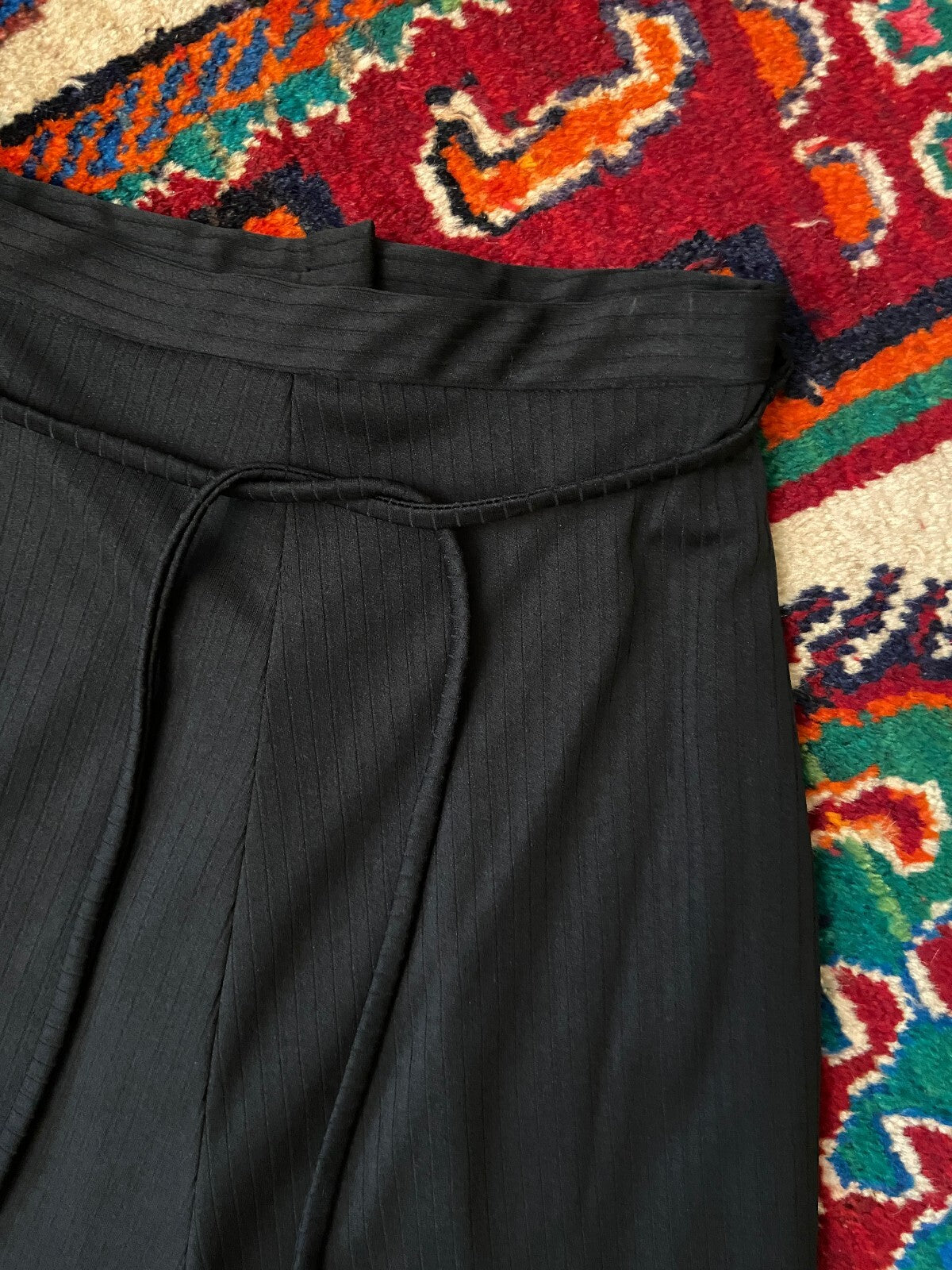 Vintage 1970s Black Dorothy Perkins Maxi Skirt