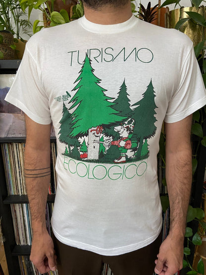 Vintage 1980s Italian Turismo Ecologico T-Shirt