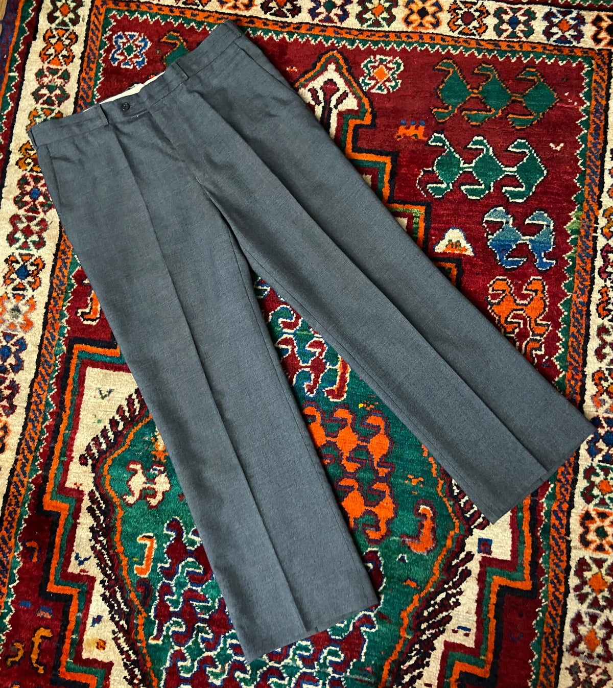 Vintage 1970s Grey Dress W35/L29.5
