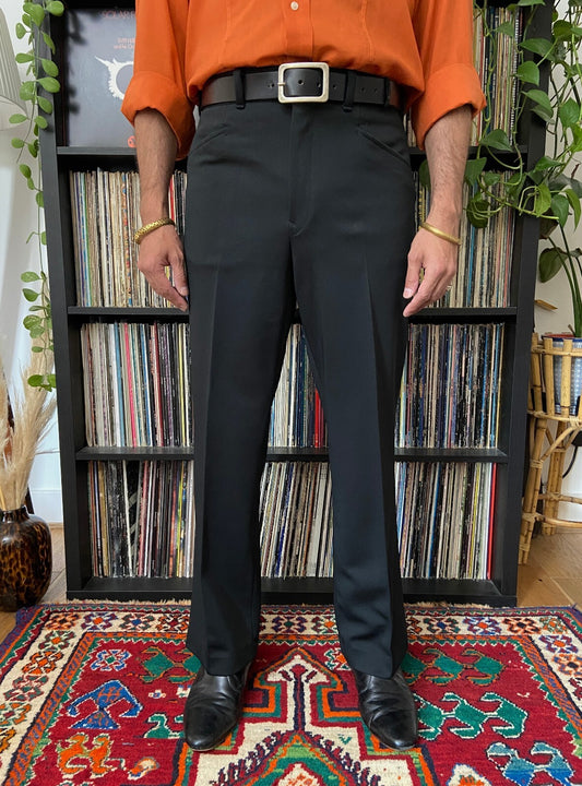 Vintage 1970s Kings Road Bootcut Trousers W33 / L30