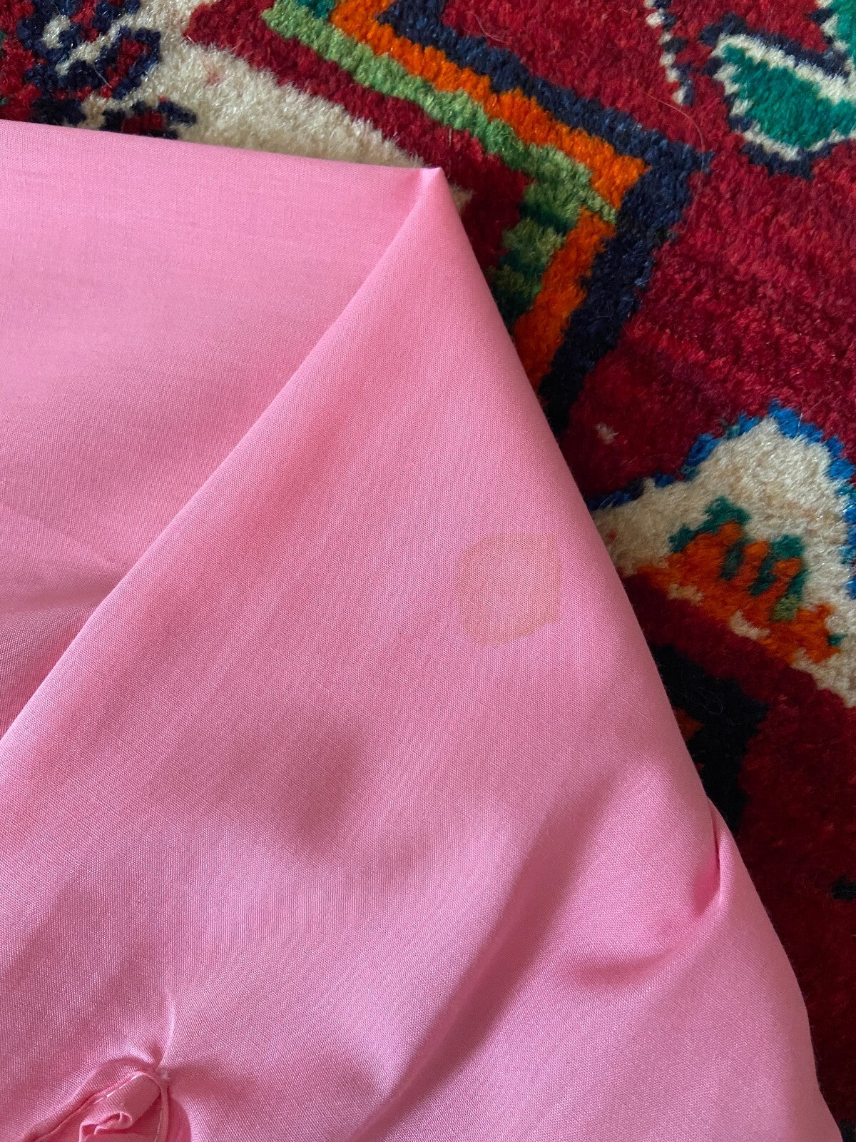 Vintage 1970s Pink Beagle Collar Shirt