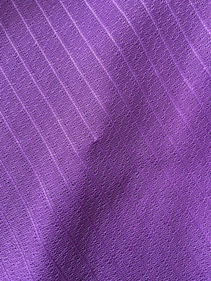 Vintage 1970s Homemade Purple Grecian Midi Dress