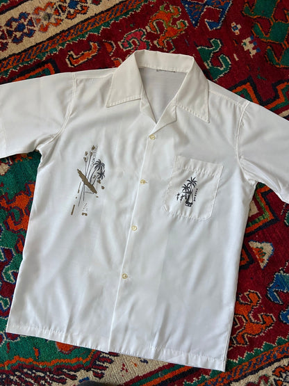 Vintage 1960s New Caledonia Tropical Shirt