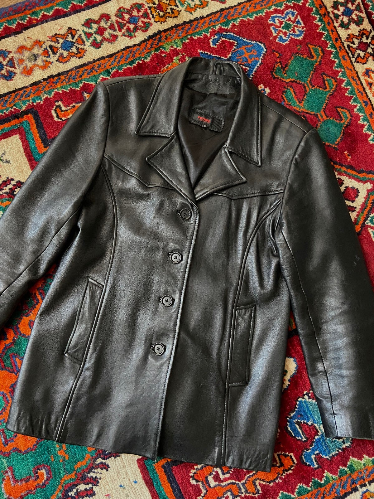 Vintage 90s Soft Leather Jacket