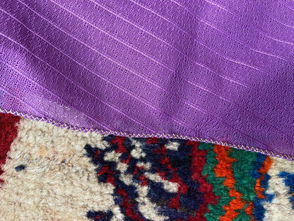 Vintage 1970s Homemade Purple Grecian Midi Dress