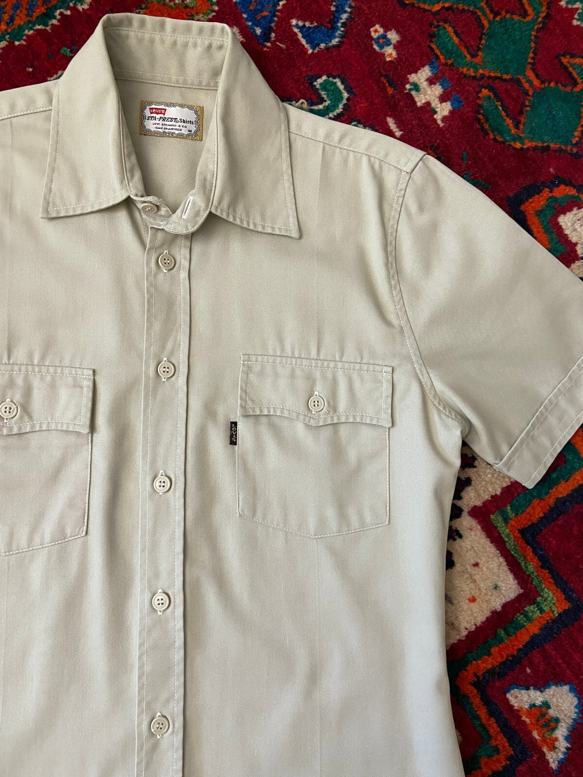 Vintage 90s Levi's Sta-Prest Shirt