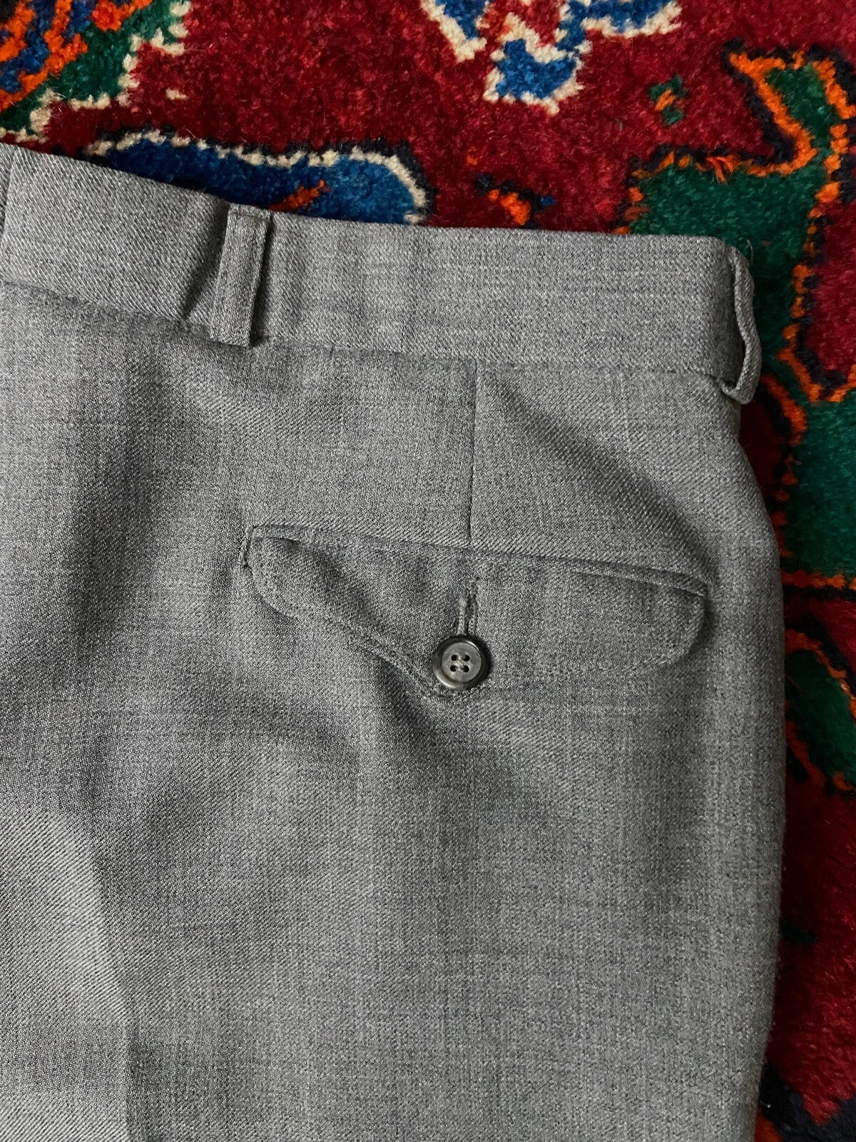 Vintage 1970s St Michael Straight Leg Trousers W32/L33