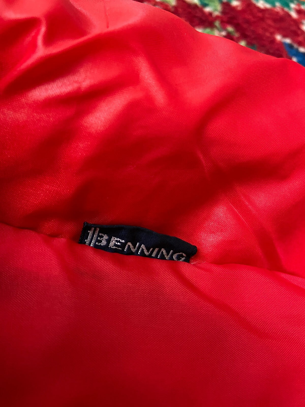 Vintage 1980s Benning Olio Fiat Puffer Jacket