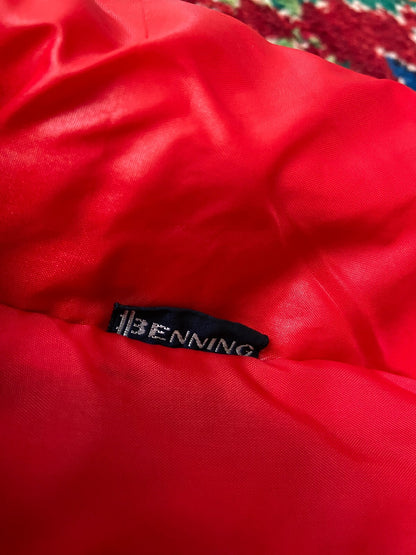 Vintage 1980s Benning Olio Fiat Puffer Jacket