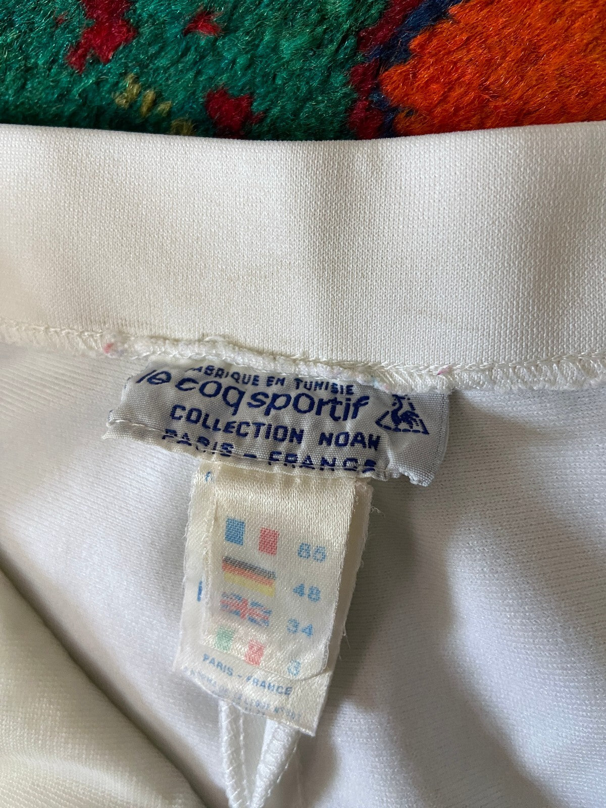 Vintage 1980s Le Coq Sportif Yannick Noah Tennis Shorts