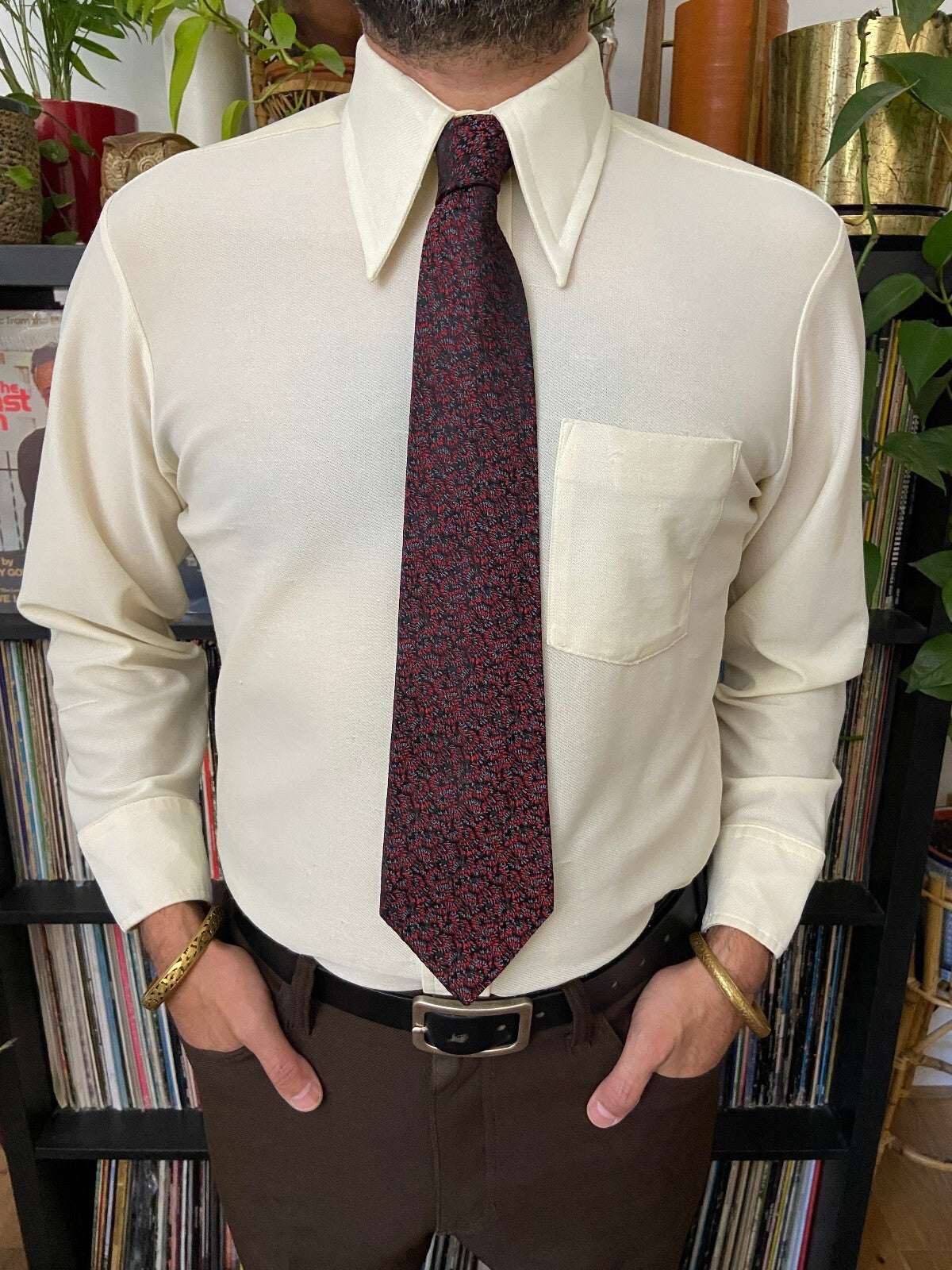 Vintage 1970s Richel Royal Silk Tie
