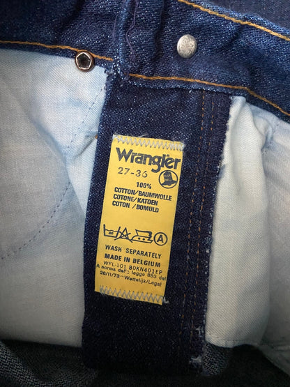 Vintage 1970s Wrangler Bluebell Jeans W26