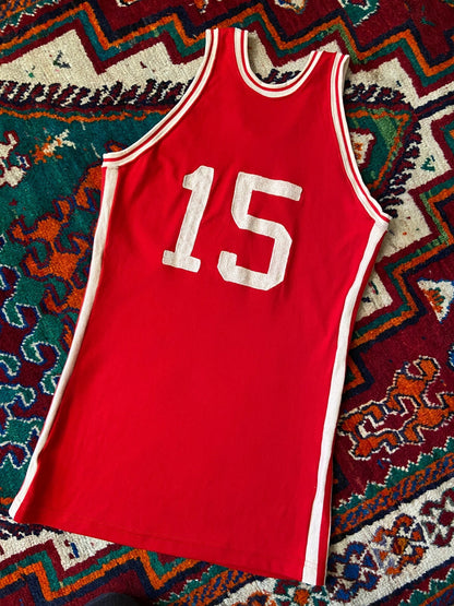 Vintage 1950s Basketball Vest