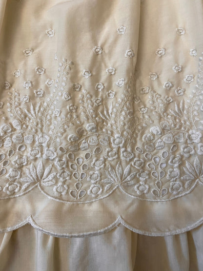 Vintage 1980s Layered Prairie Skirt
