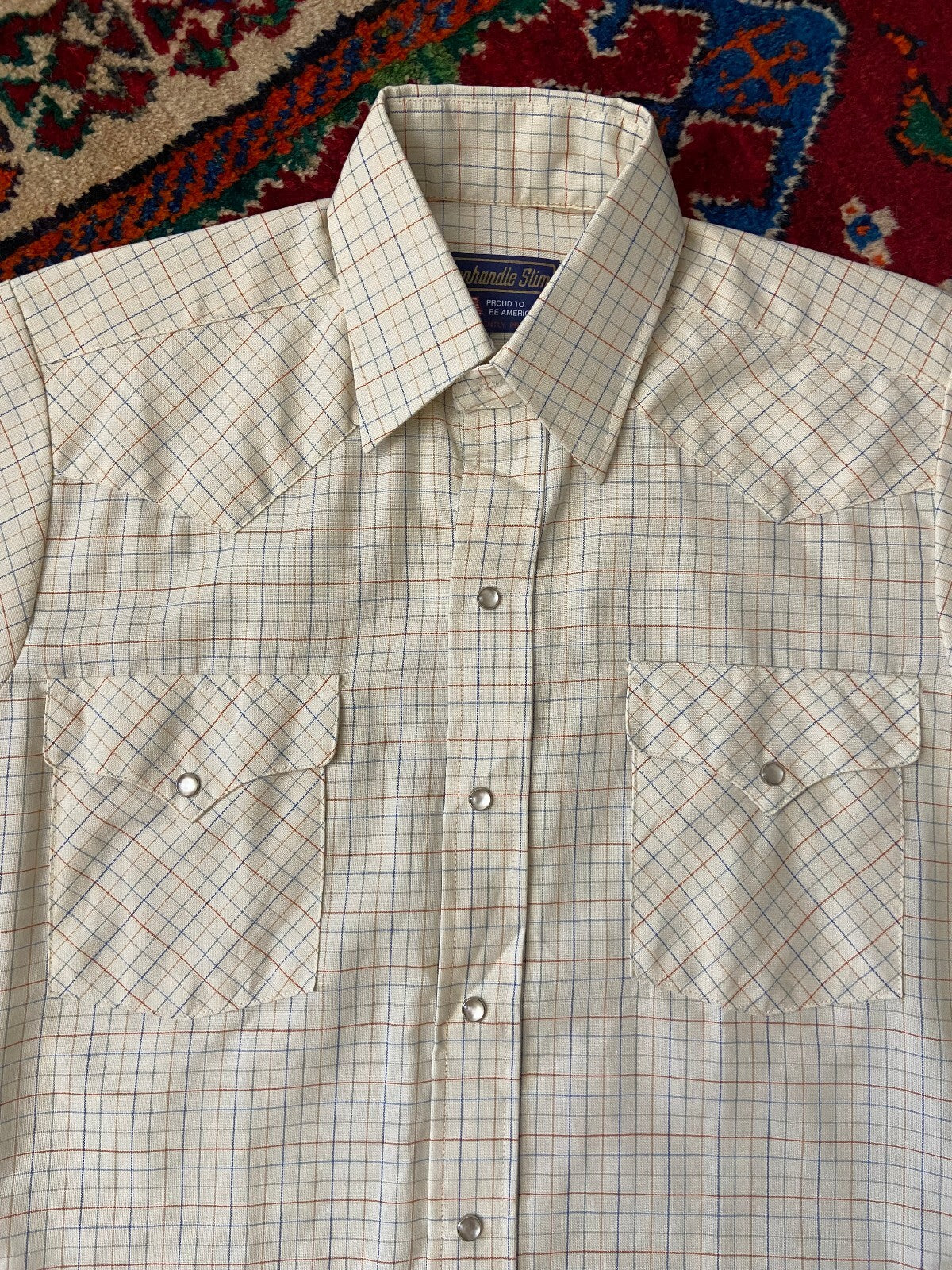 Vintage 1970s Panhandle Slim Deadstock Western Shirt