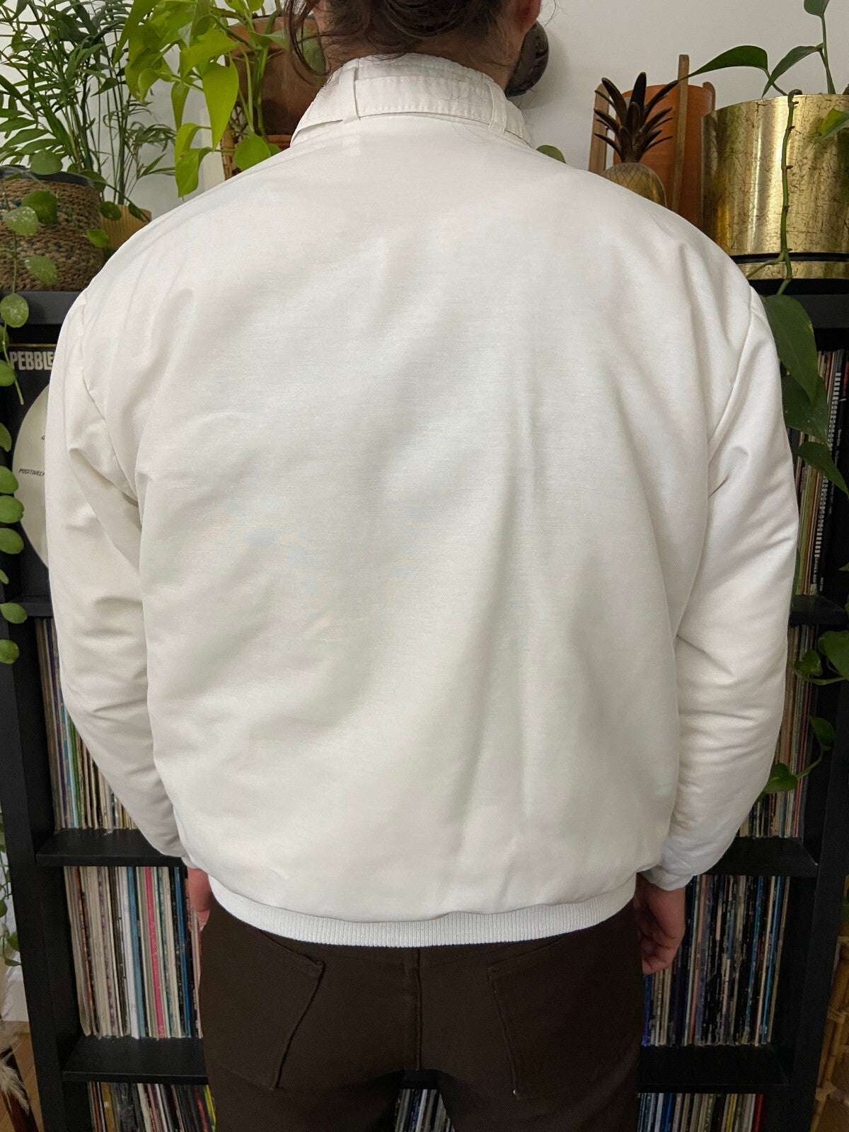 Vintage 1970s White Ski Jacket