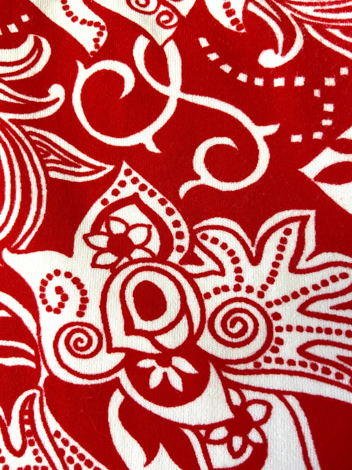 Vintage 1970s Red & White Swim Shorts