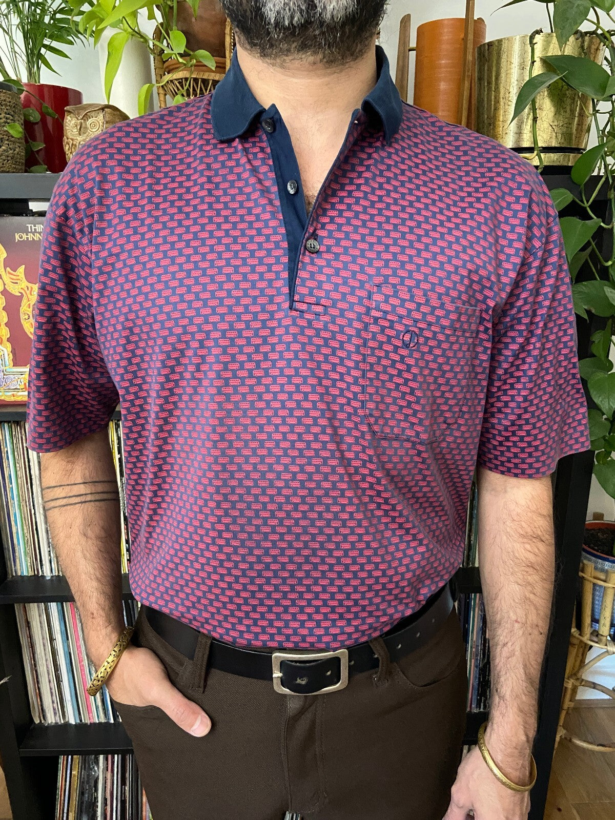 Vintage 90s Dunhill Polo Top