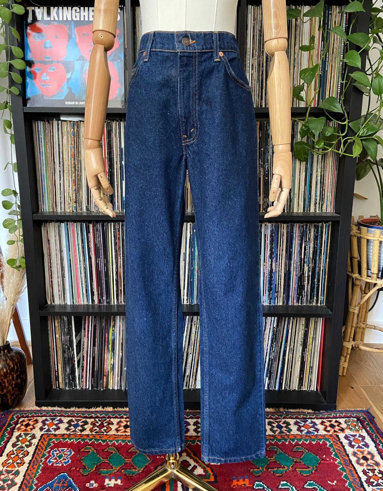 Vintage 90s Levis 674 Orange Tab Slim Cut Jeans W30