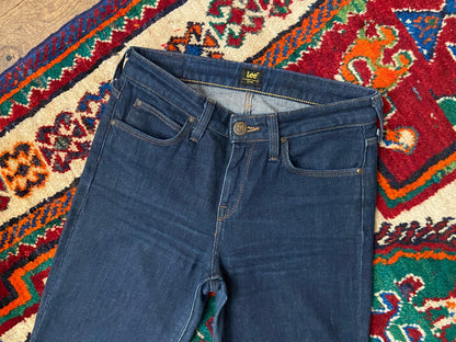 Lee Blue Chaffee Flared Jeans W28