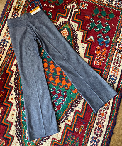 Vintage 1970s Jei Jei Deadstock Bell Bottom Jeans W30