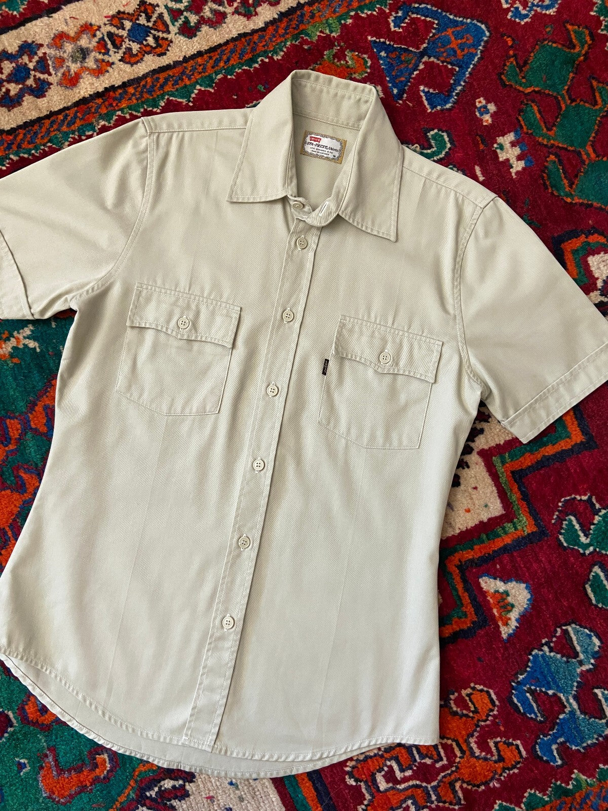 Vintage 90s Levi's Sta-Prest Shirt