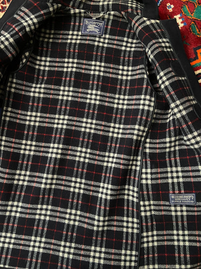 Vintage 90s Navy Burberry Duffle Coat