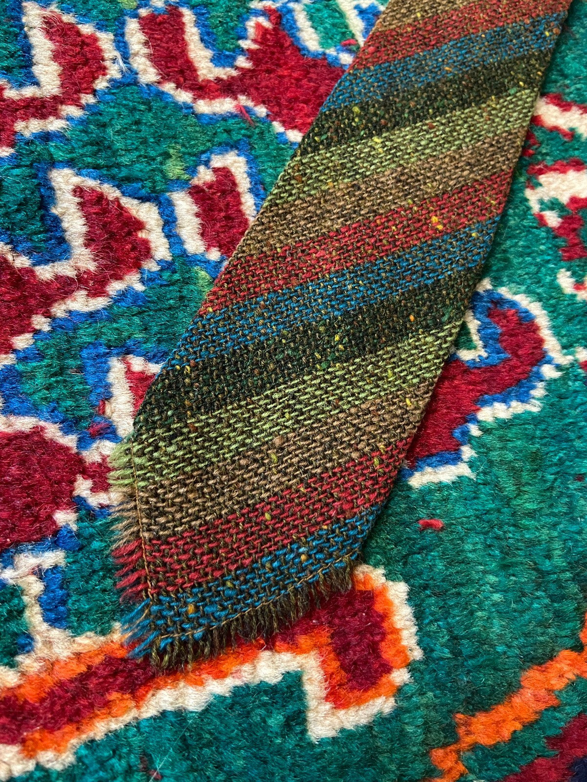Vintage 1970s Munrospun Scottish Wool Tie