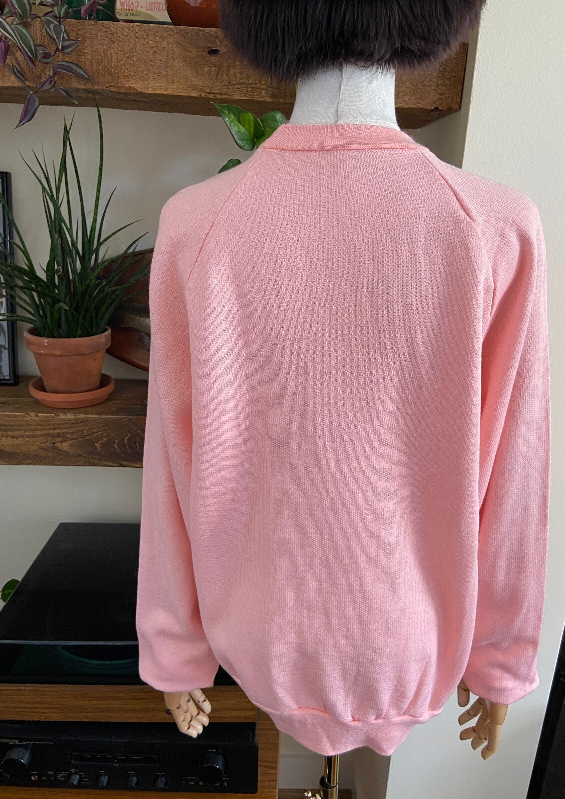 Vintage 1980s Pink Wrangler Sweatshirt