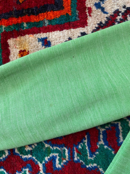 Vintage 1970s Green Thick Knit Shirt