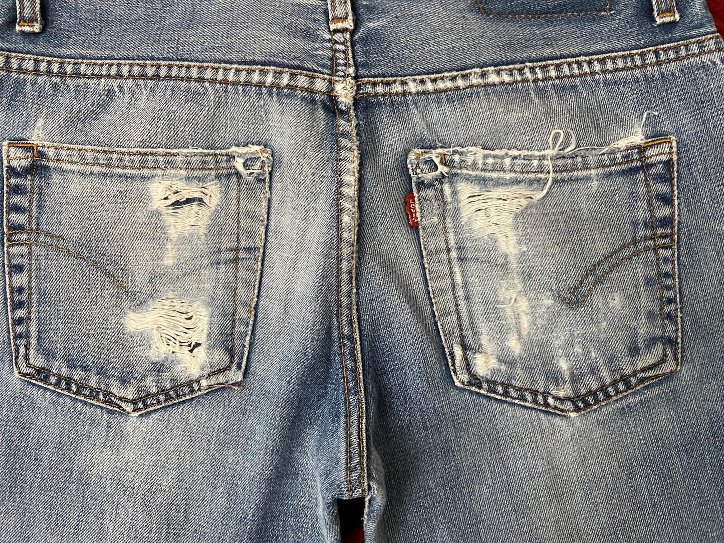 Vintage Y2K Blue Levi's Flared Jeans W32