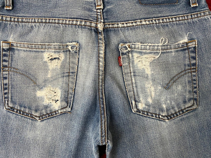 Vintage Y2K Blue Levi's Flared Jeans W32