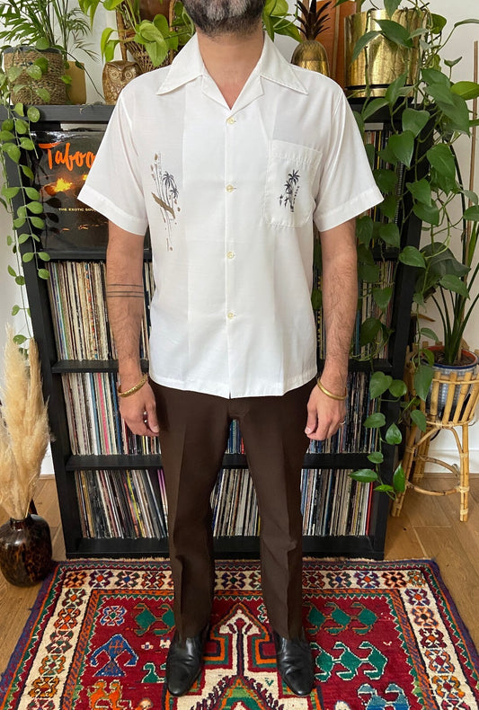 Vintage 1960s New Caledonia Tropical Shirt