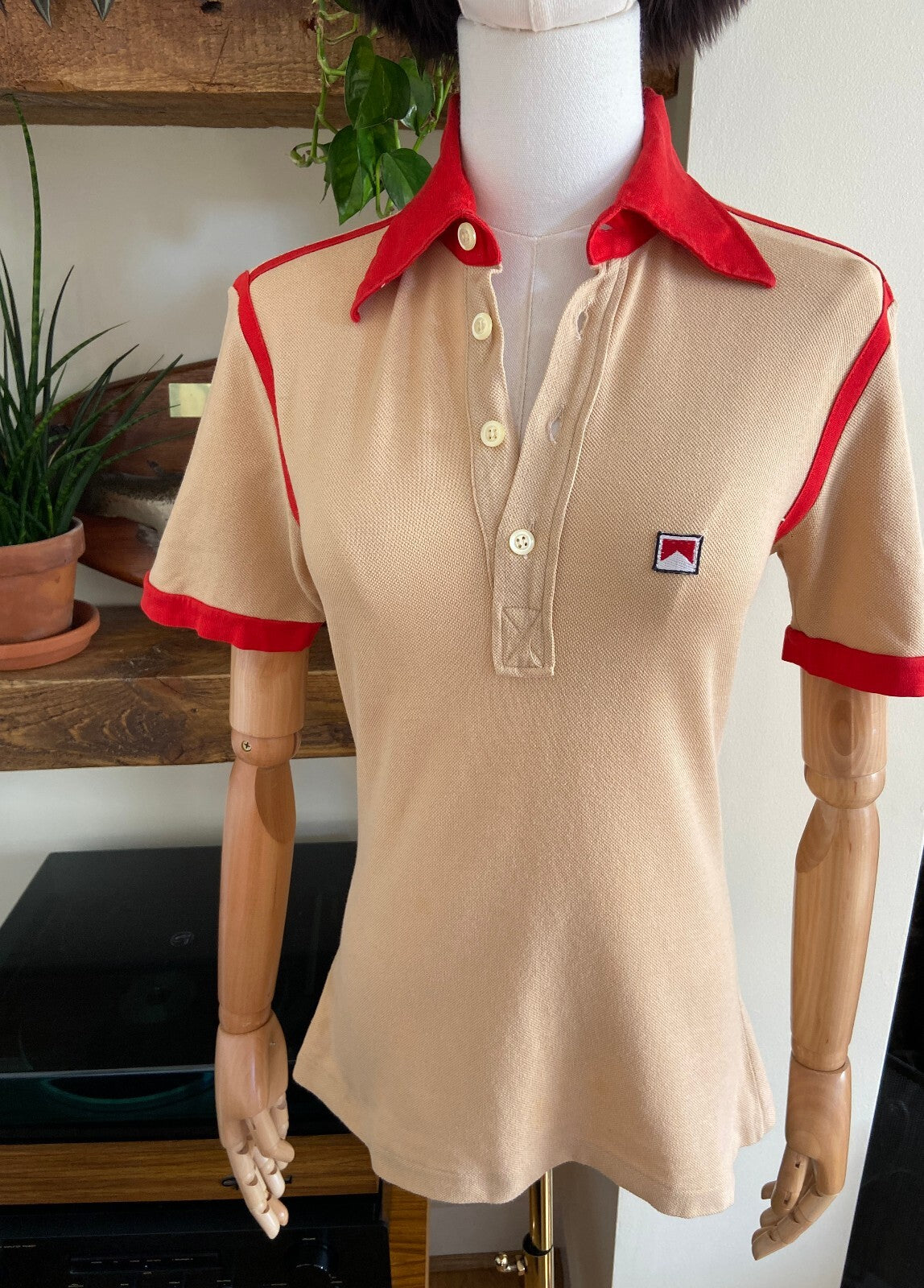 Vintage 1970s Rare Marlboro Andrea De Adamich Polo Top