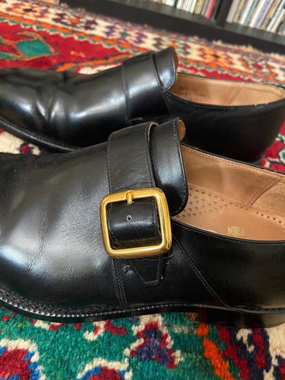Vintage Millennium 2000 Church's Monk Strap Shoes UK 8.5 - 9
